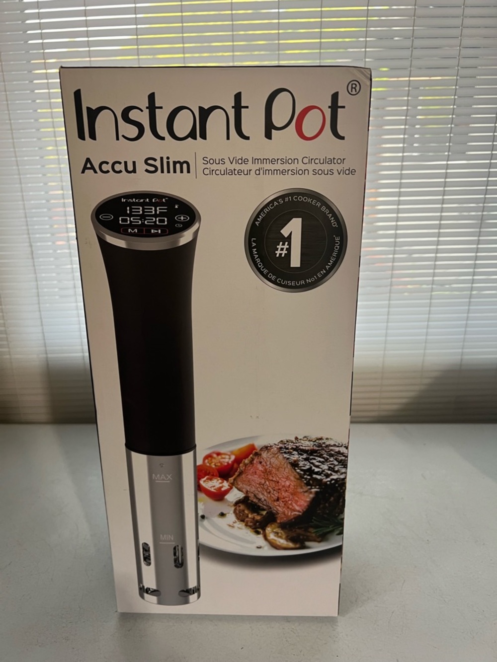 Instant Pot Accu Slim Sous Vide Immersion Circulator - Black